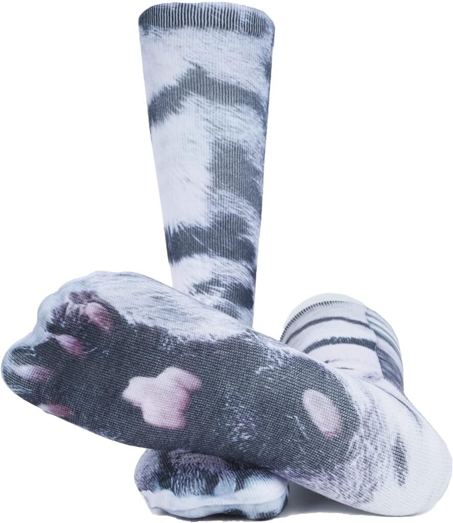 Animal Paw Socks Novelty Socks Funny Christmas Gifts Stocking Stuffers for Adults Men Women Teens Boys Gag Gifts