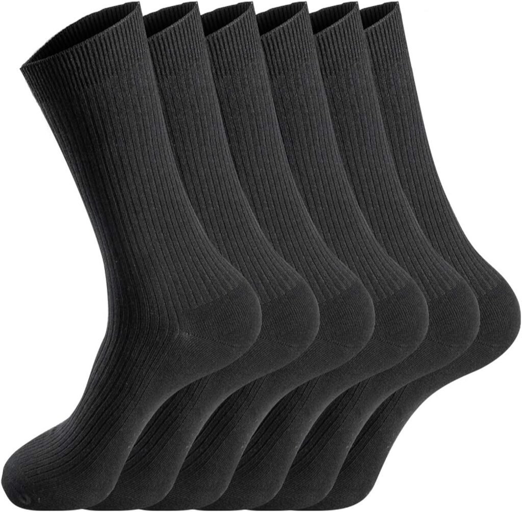 Quality Hygroscopic Comfy Breathable 100% Cotton Socks for Men  Women …