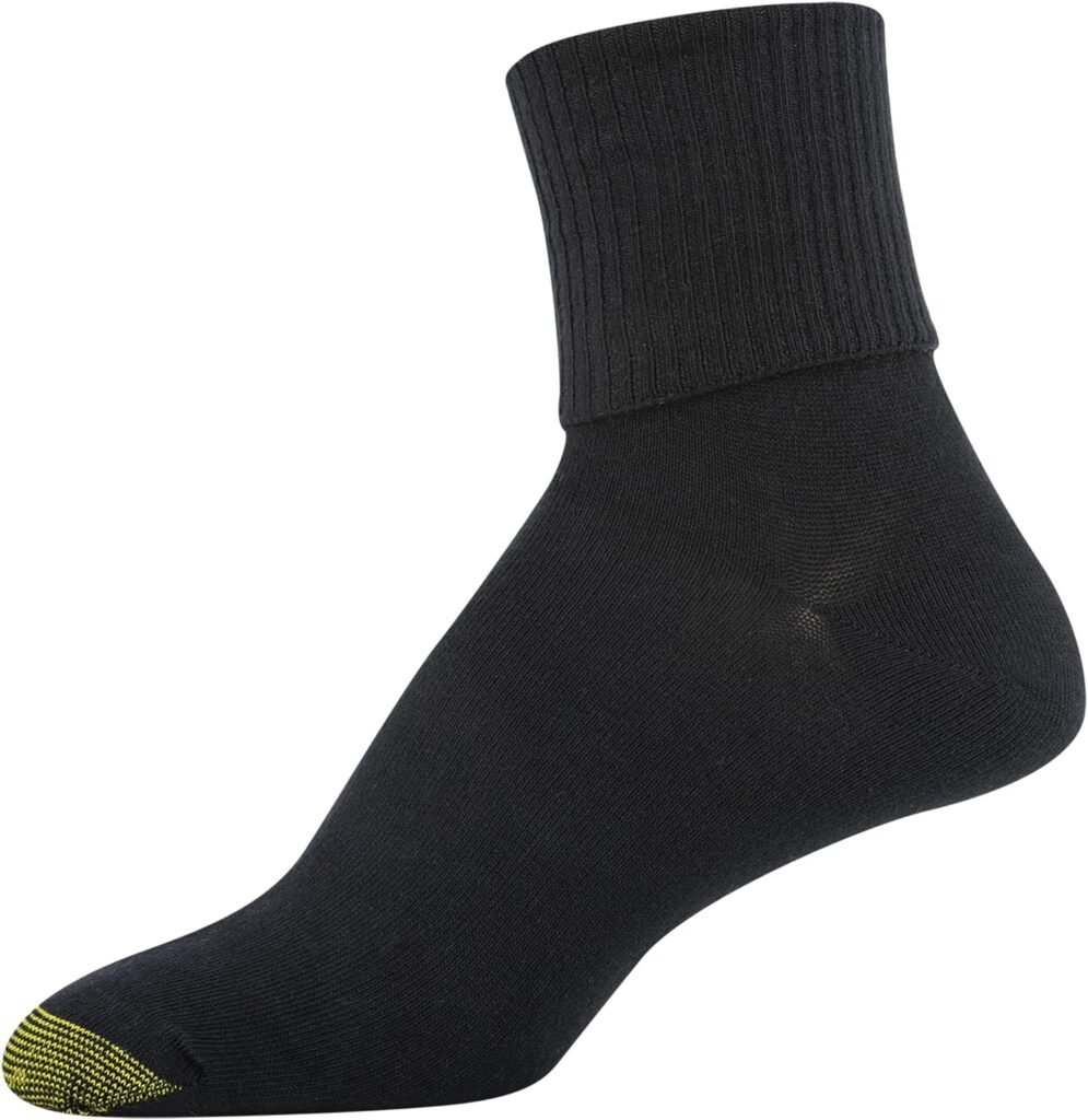 GOLDTOE Womens Classic Turn Cuff Socks 6 Pack