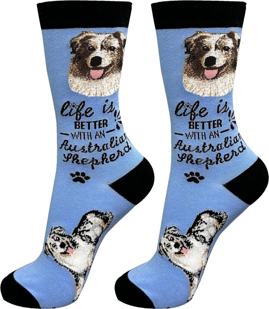 ES Pets Pet Lover Socks - Dog Socks - Cat Socks - Pet Lover Gifts - Cute Crew Socks - Unisex - Novelty Socks