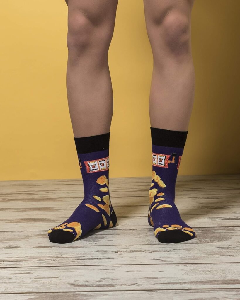 socks n socks-Mens Luxury Cotton Colorful Funny Cool Socks