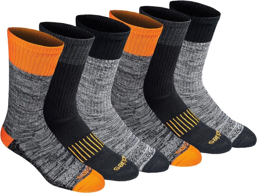 Dickies Mens Dri-Tech Moisture Control Crew Socks Multipack, Available in M-XXL