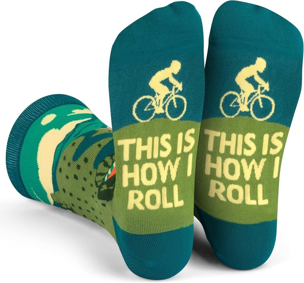 Lavley Funny Socks for Outdoor Activities Lovers and More - Novelty Gifts for Men, Women, and Teens